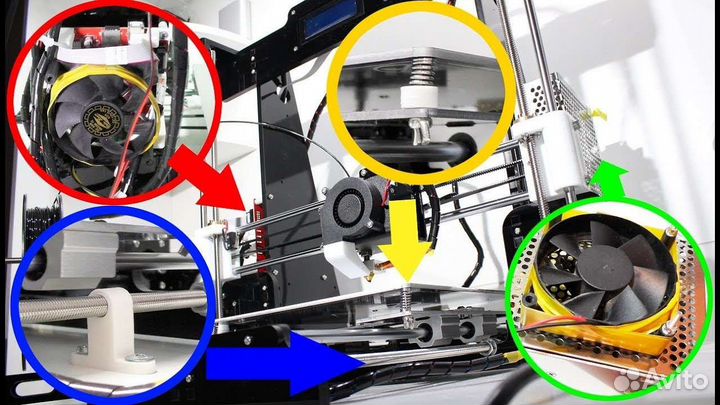 Ремонт, настройка, тюнинг 3D принтеров