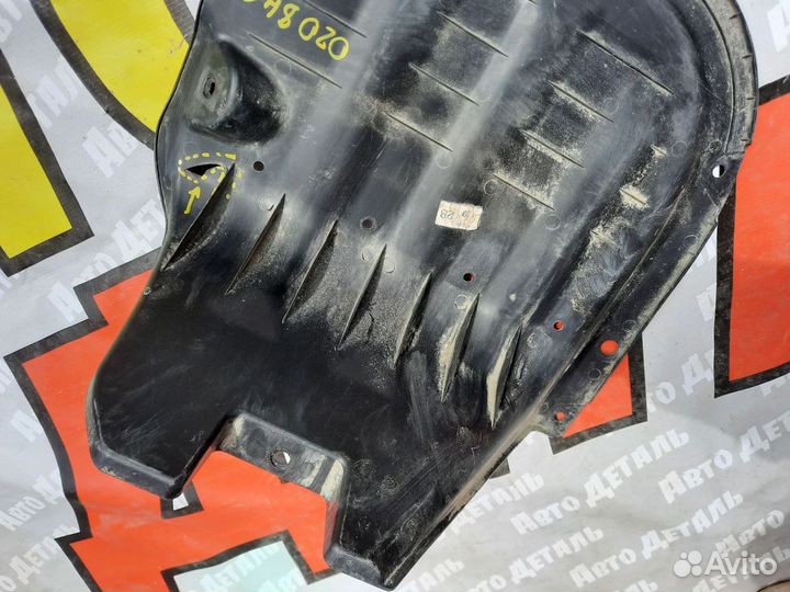 Пыльник заднего бампера левый Hyundai Soanata 8 19