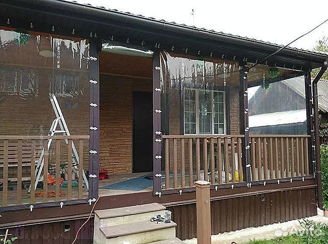 Мягкие окна для беседки