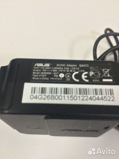 Блок питания для ноутбука asus 19v, 1,58A