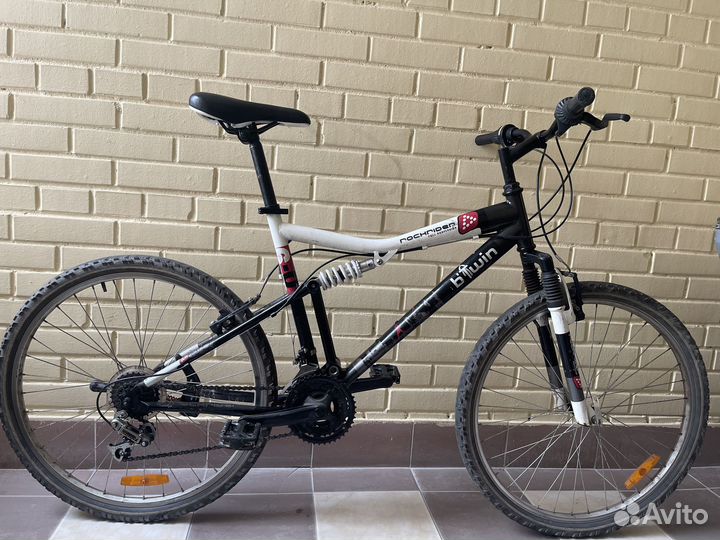 Велосипед двухподвес Btwin горный 26
