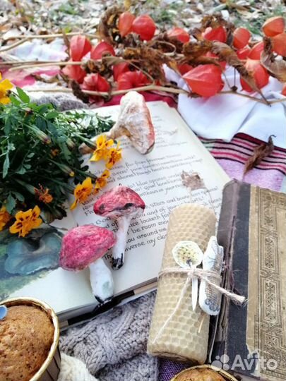 Ватные елочные игрушки