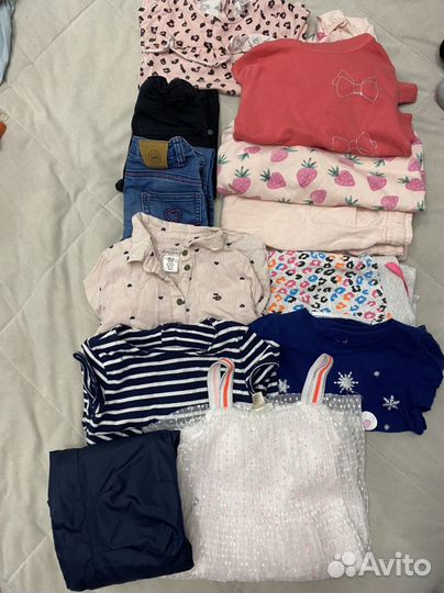 Детская одежда пакетом 116 для девочки