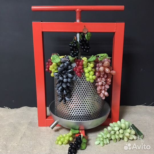 Пресс винтовой для вина