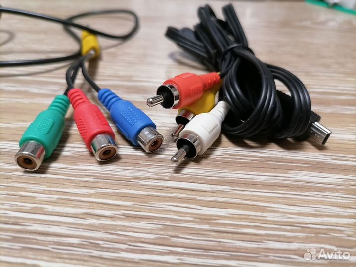 Кабели Jack на mini Jack, тюльпан на miniusb и т.д