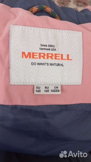 Пуховик merrell для девочки