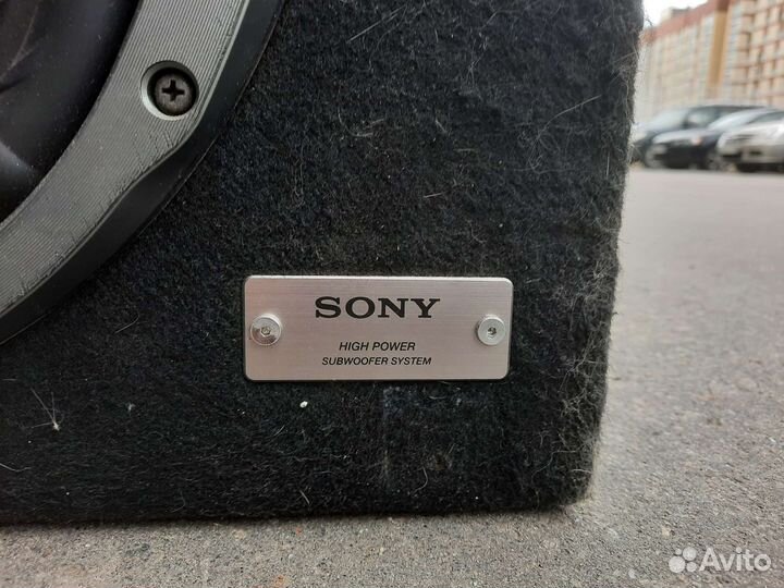 Сабвуфер sony xplod 1000w