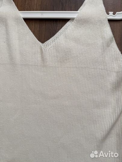 Платье трикотажное в рубчик