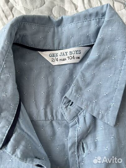 Рубашка до мальчика 104