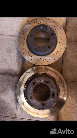 Тормозные диски аналог роторов 6 поршней jbt