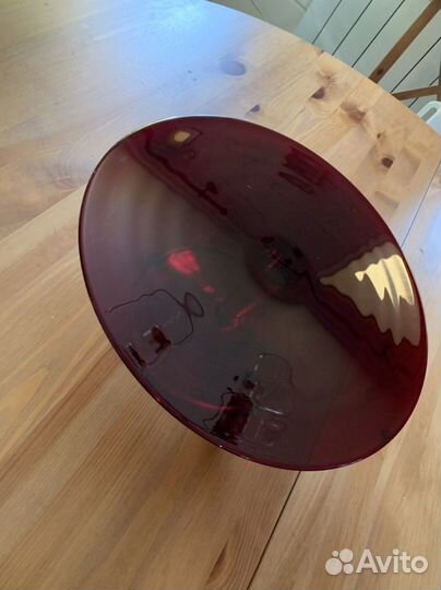 Подставка для торта IKEA Икеа стекло Актад