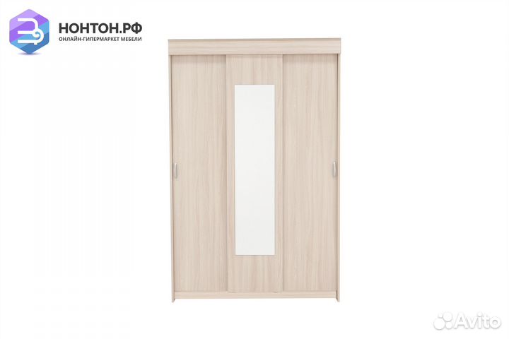 Шкаф-купе Бассо ясень шимо светлый