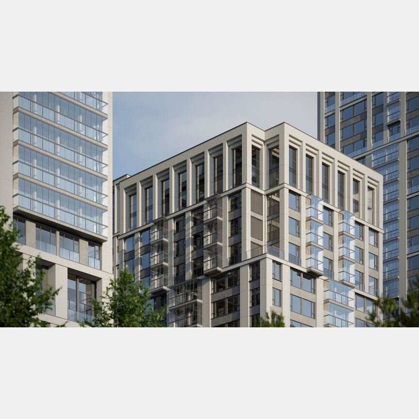 3-к. квартира, 147,9 м², 1/24 эт.