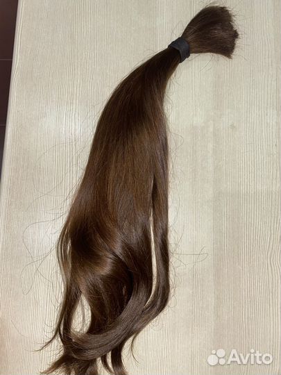 Волосы натуральные срез