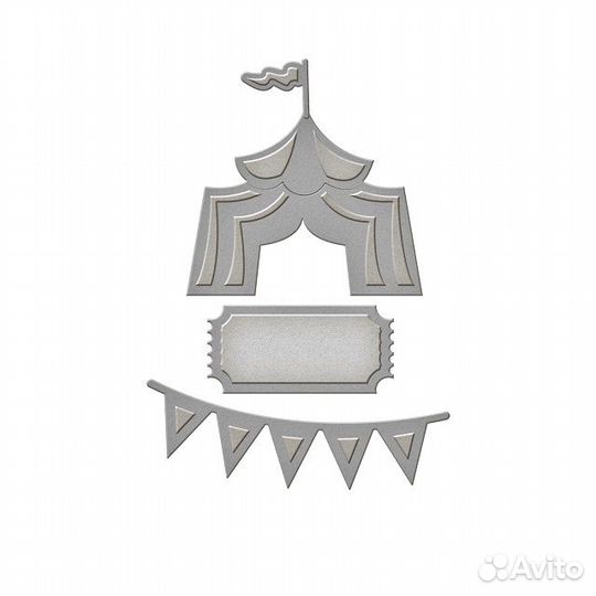 Набор ножей Spellbinders Shapeabilities Die D-Lit