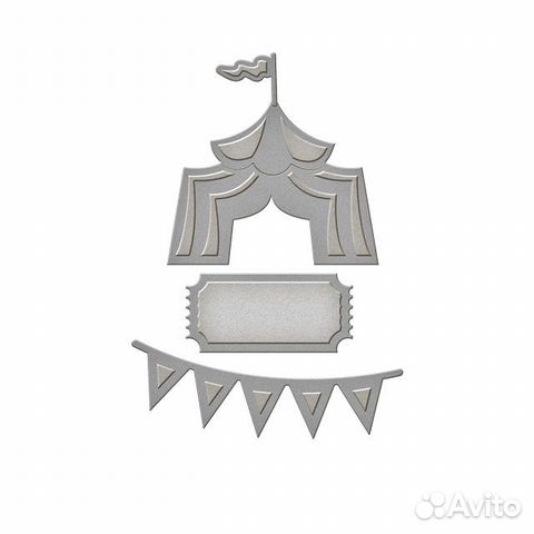 Набор ножей Spellbinders Shapeabilities Die D-Lit