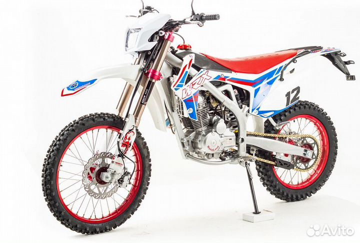 Мотоцикл motoland Кросс WRX250 lite с пtc tumen