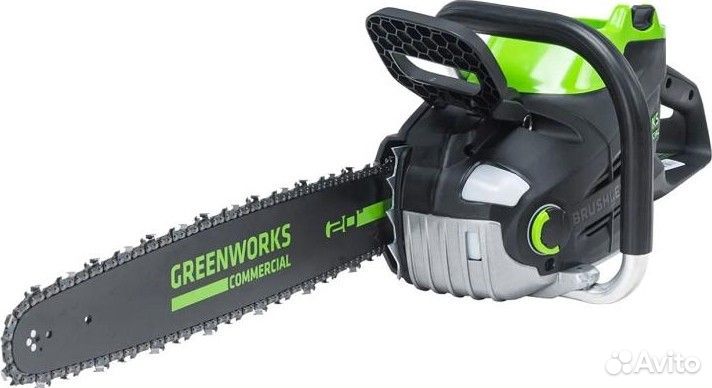 Пила цепная аккумуляторная greenworks GC82CS51, 82