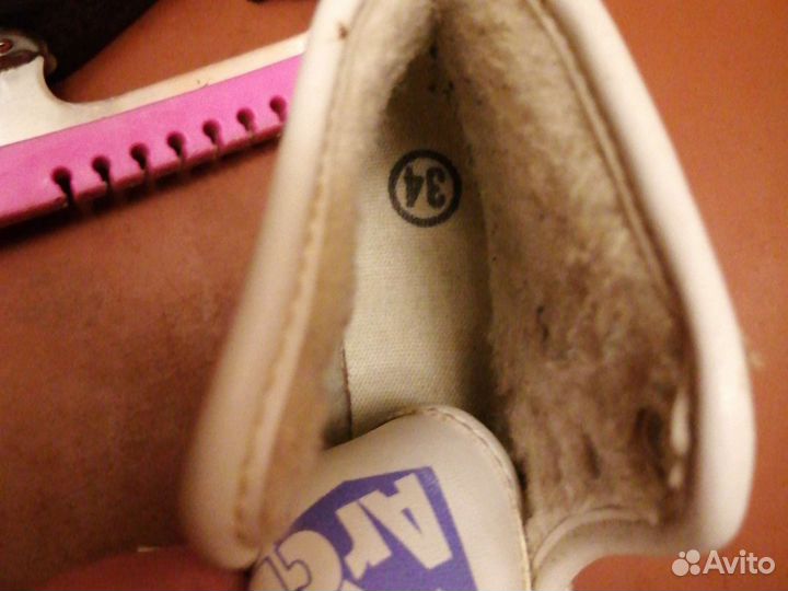 Коньки фигурные детские 34