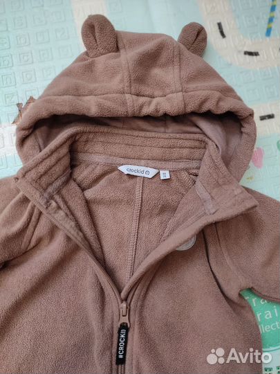 Флисовый комбинезон крокид 74