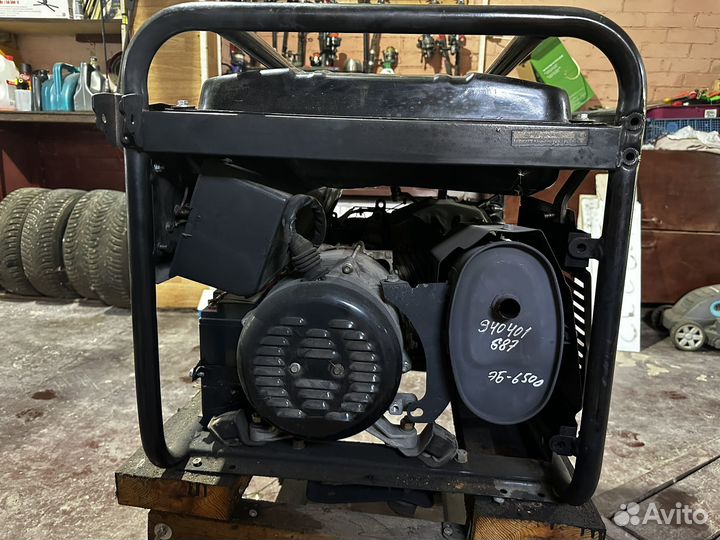 Генератор бензиновый 6.5 квт бу