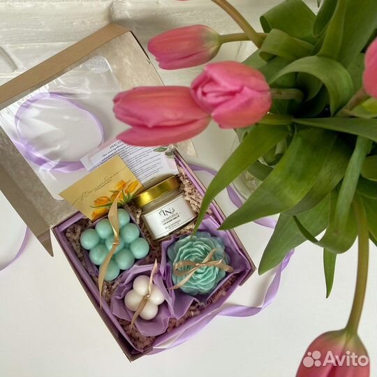 Подарочный набор из свечей