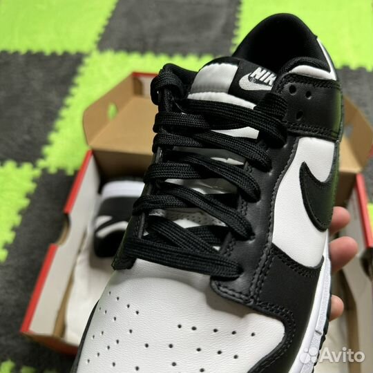 Nike dunk low retro white black оригинал