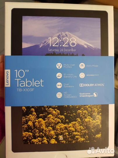 Планшет lenovo TB-X103F