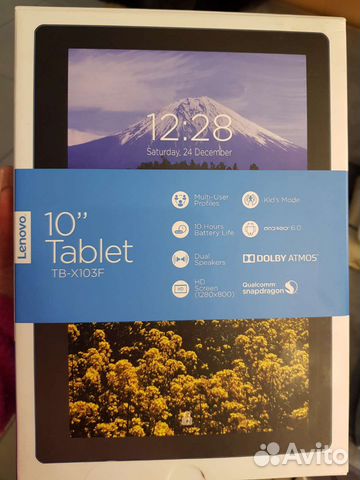 Планшет lenovo TB-X103F