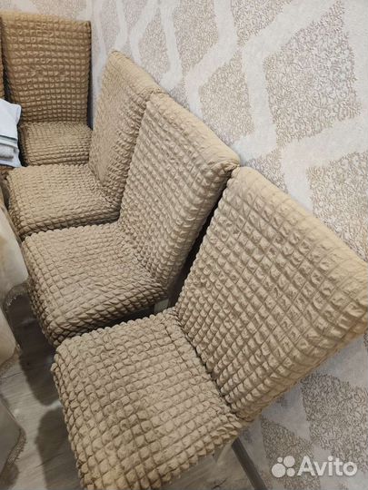 Чехлы для стульев универсальные 6шт