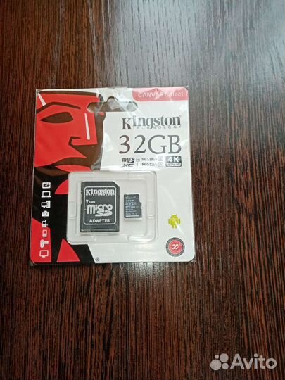Карта памяти micro sd 32 гб