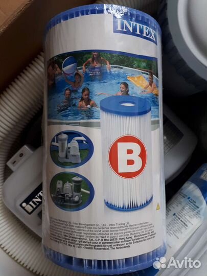 Картридж B для фильтра бассейна intex