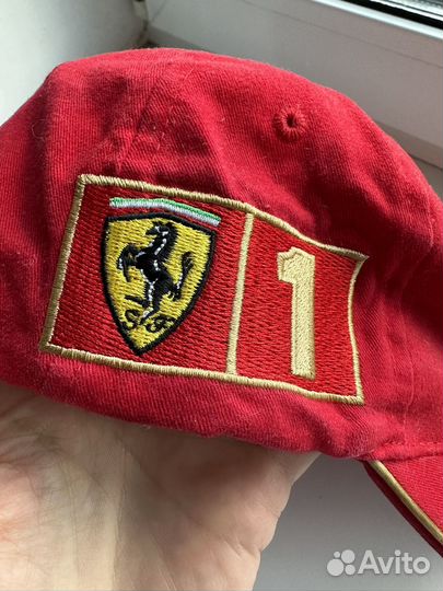 Бейсболка кепка michael schumacher красная