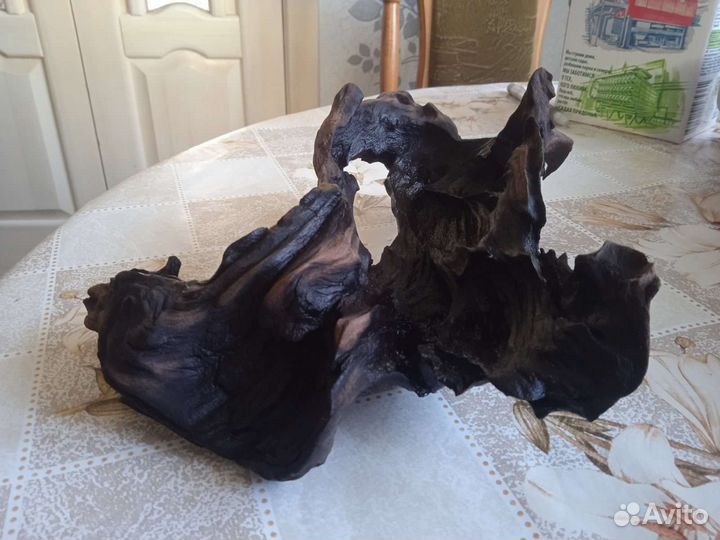 Коряга в аквариум