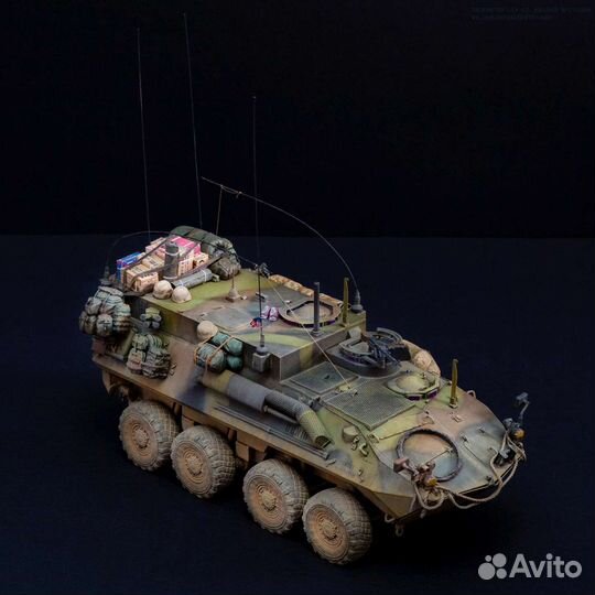 Стендовая модель бронетранспортера LAV-C2