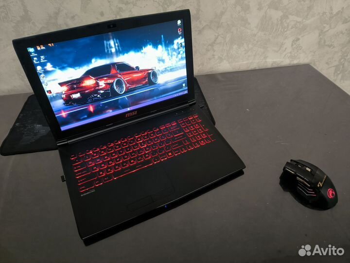 Ноутбук msi gl-62 на 1050ti и i7 7700hq в идеале)