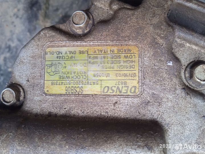 Компрессор кондиционера фиат альбеа