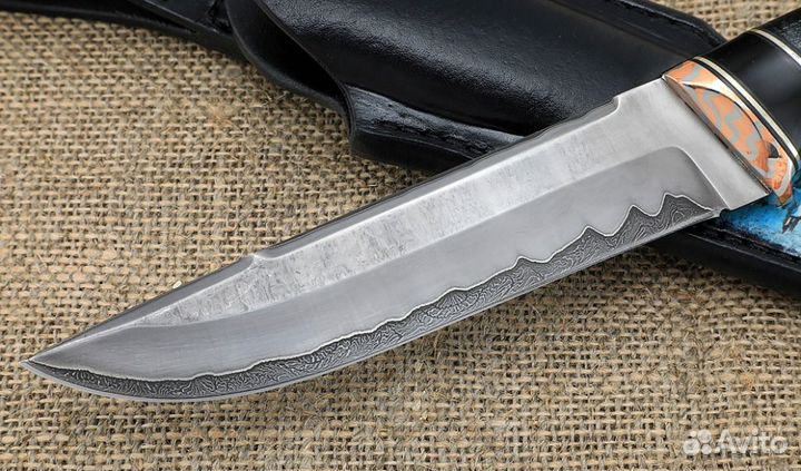 Премиум нож Барракуда ламинация S 390 в крученом д