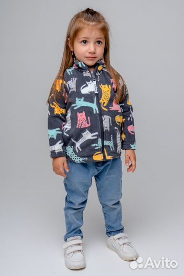 Куртка флисовая для девочки Crockid фл 34025 (98)