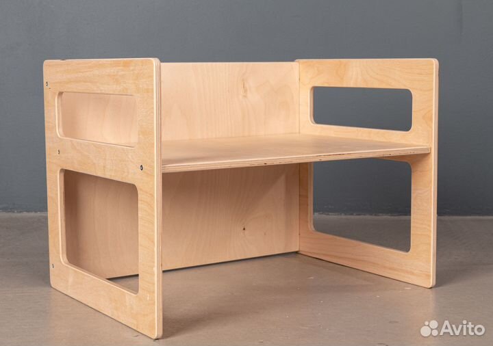 Детский стол и стул / куб Монтессори