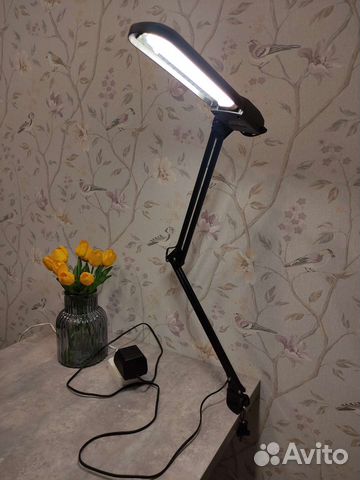 Лампа настольная Дельта на струбцине