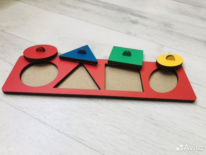 Игрушки развивающие пакетом, Монтессори