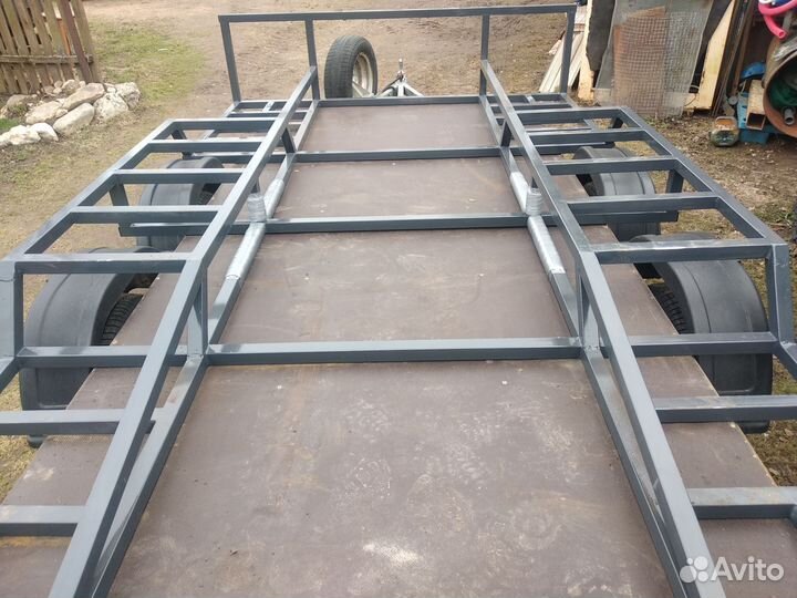 Платформа, прицеп для караката, трапы