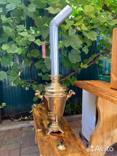 Самовар на дровах Рюмка 1955 года
