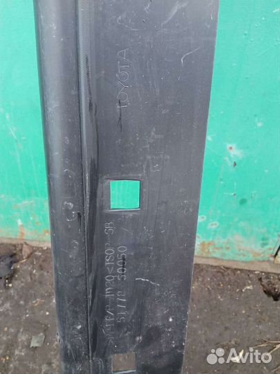 Накладка порога Toyota Land Cruiser Prado 150 2009