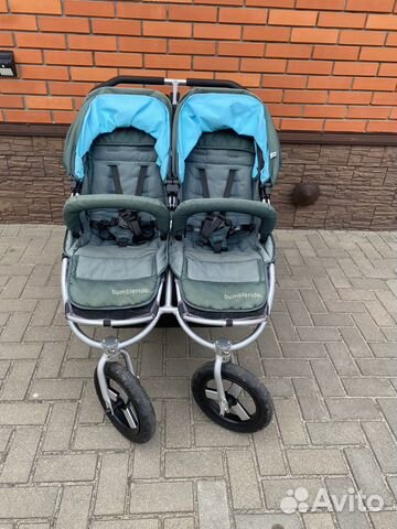 Коляска Bumbleride Indie Twin 2 в 1 для двойни
