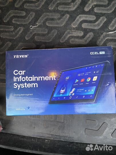 Магнитола teyes cc2l plus с рамкой для kia rio 3
