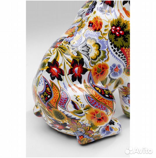 Статуэтка декоративная бежевая Bulldog