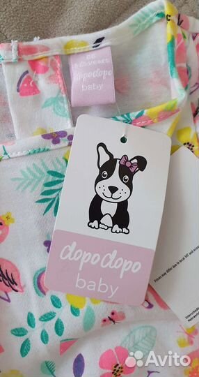 Комбинезон летний для девочки 86 см, новый