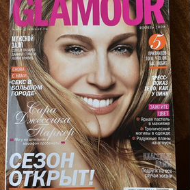 Журнал Glamour июнь 2008 Сара Джессика Паркер